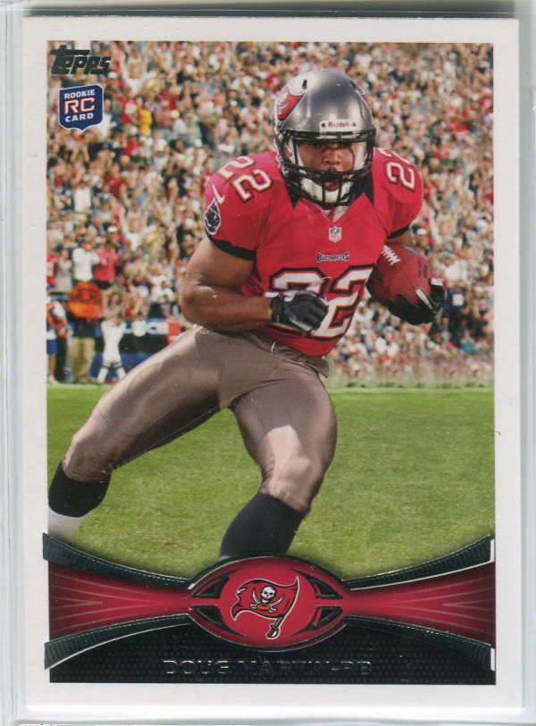 2012 Topps #204C Doug Martin FS/(cutting pose, factory set insert)