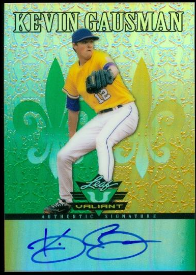 2012 Leaf Valiant Draft #KG1 Kevin Gausman
