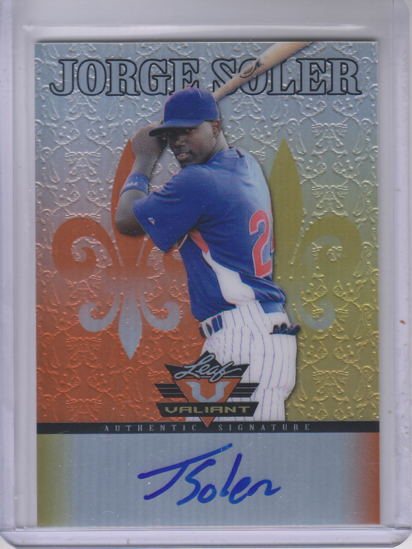 2012 Leaf Valiant Draft Orange #JS1 Jorge Soler