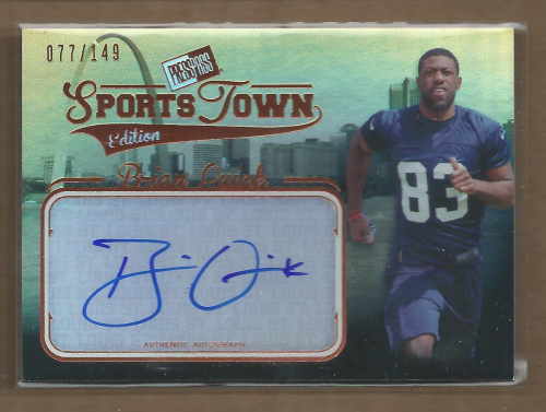 2012 Press Pass SportsTown #STBQ Brian Quick/149