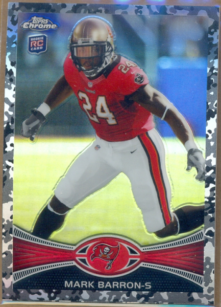 2012 Topps Chrome Camo Refractors #29 Mark Barron