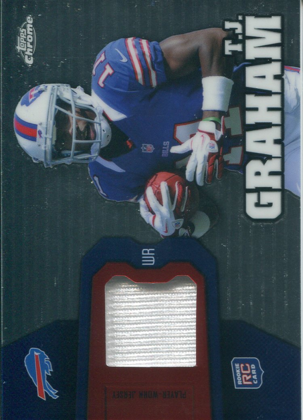 2012 Topps Chrome Rookie Relics #RR32 T.J. Graham