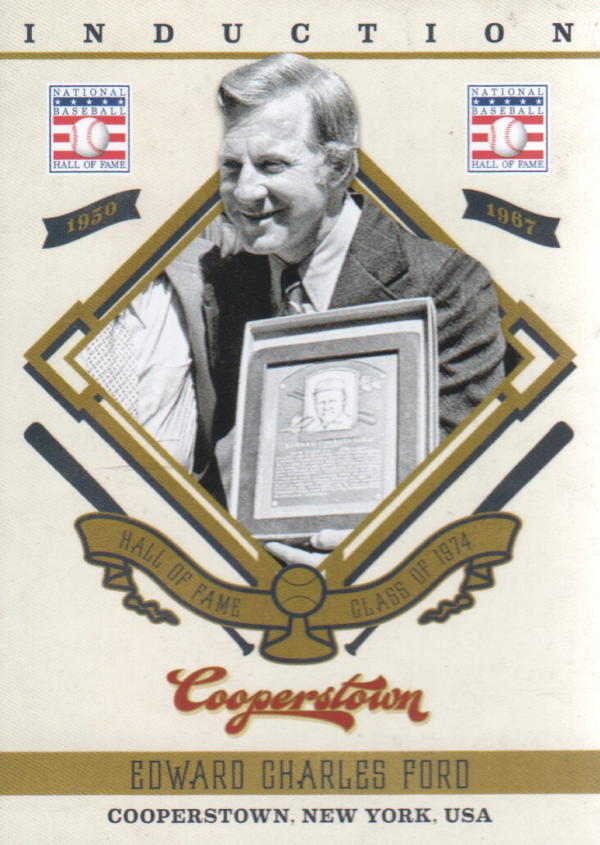 2012 Panini Cooperstown Induction #8 Whitey Ford