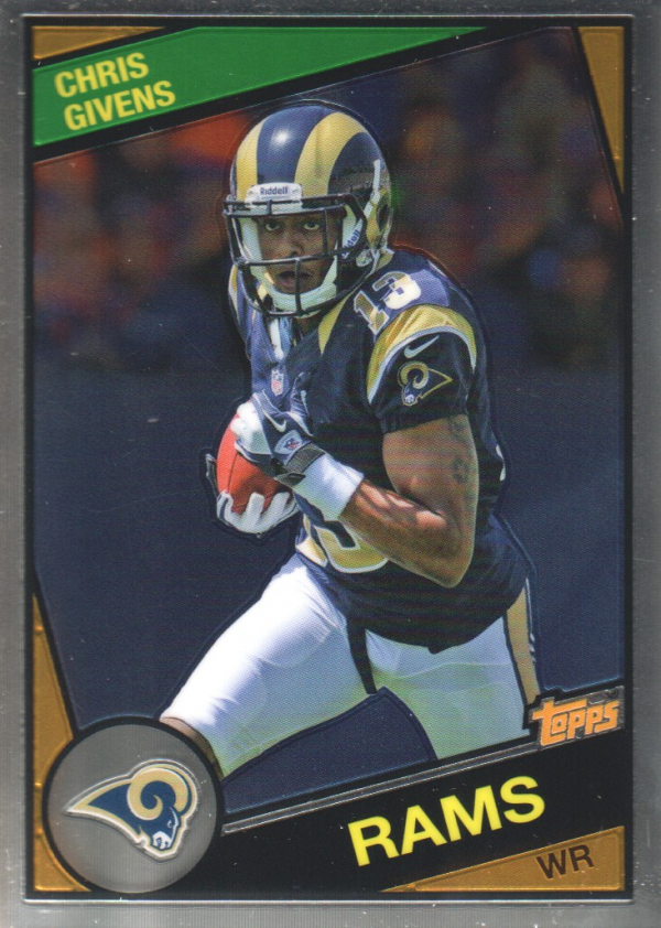 2012 Topps Chrome 1984 #27 Chris Givens