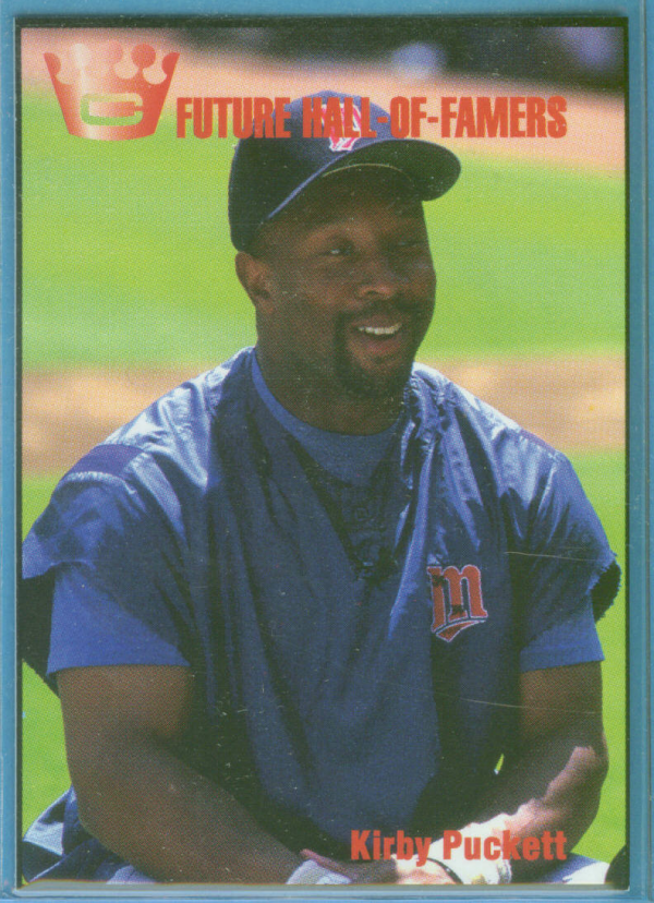 1993 Cartwright's Future Hall of Famers Card #4 Kirby Puckett