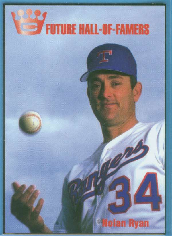 1993 Cartwright's Future Hall of Famer Card #9 Nolan Ryan