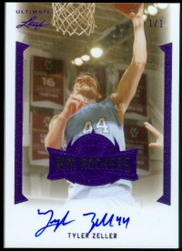 2012-13 Leaf Ultimate Rim Rockers Purple #TZ2 Tyler Zeller