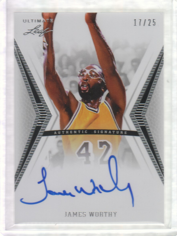 2012-13 Leaf Ultimate Silver #JW1 James Worthy