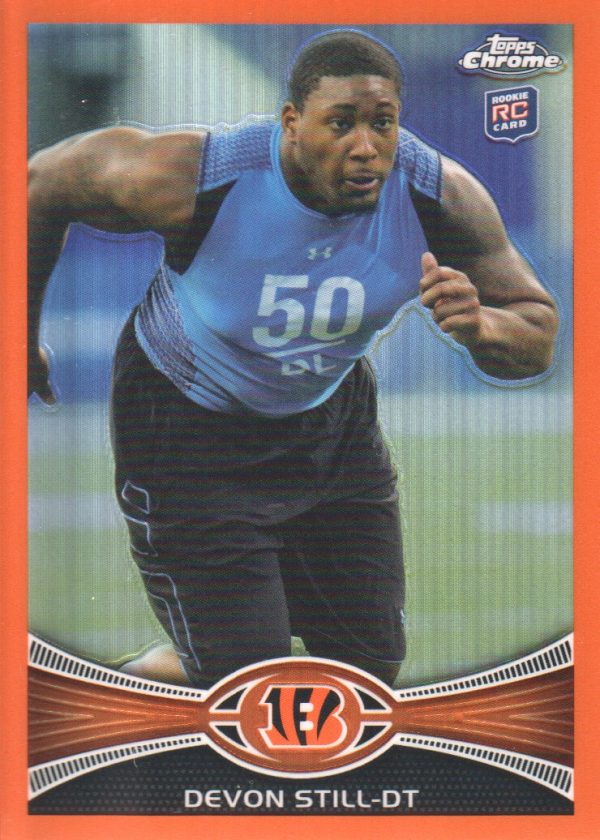 2012 Topps Chrome Orange Refractors #3 Devon Still