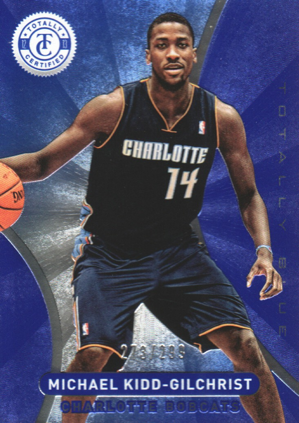 2012-13 Totally Certified Blue #16 Michael Kidd-Gilchrist