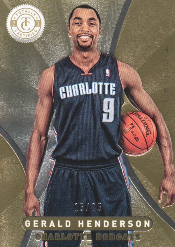 2012-13 Totally Certified Gold #97 Gerald Henderson