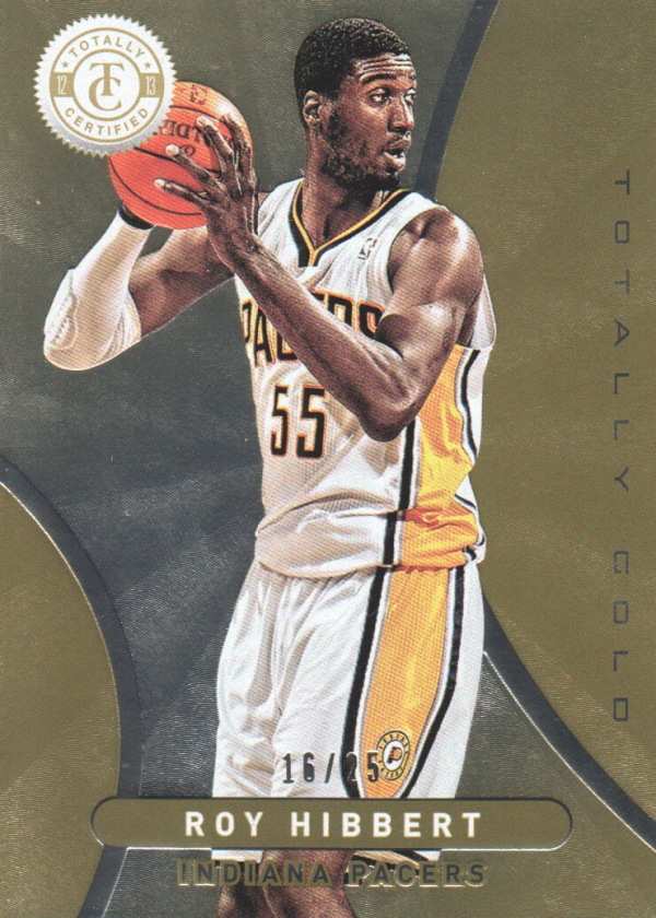 2012-13 Totally Certified Gold #99 Roy Hibbert