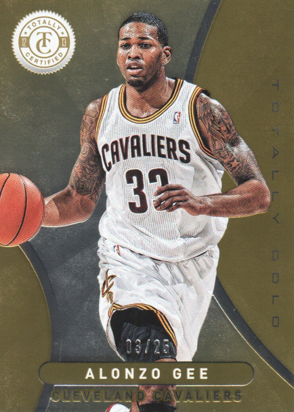 2012-13 Totally Certified Gold #177 Alonzo Gee