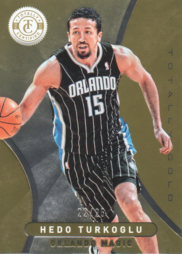 2012-13 Totally Certified Gold #189 Hedo Turkoglu