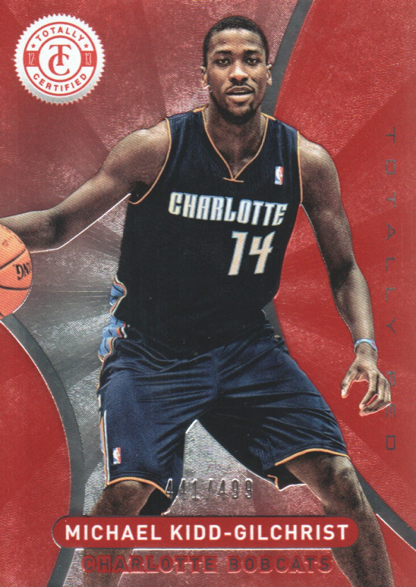 2012-13 Totally Certified Red #16 Michael Kidd-Gilchrist