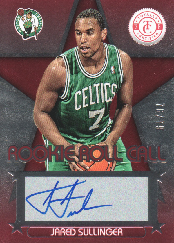 2012-13 Totally Certified Rookie Roll Call Autographs Red #31 Jared Sullinger/79