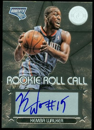 2012-13 Totally Certified Rookie Roll Call Autographs #21 Kemba Walker EXCH