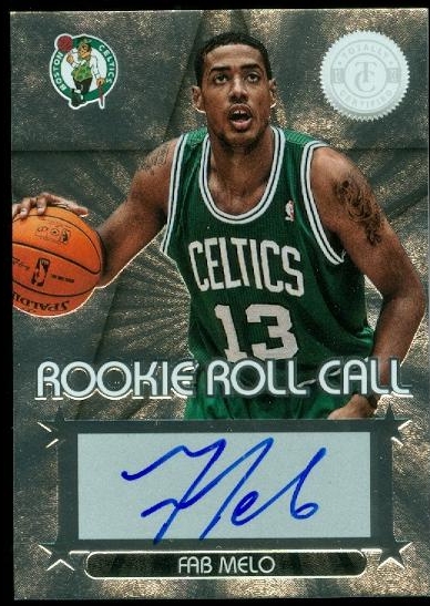 2012-13 Totally Certified Rookie Roll Call Autographs #51 Fab Melo