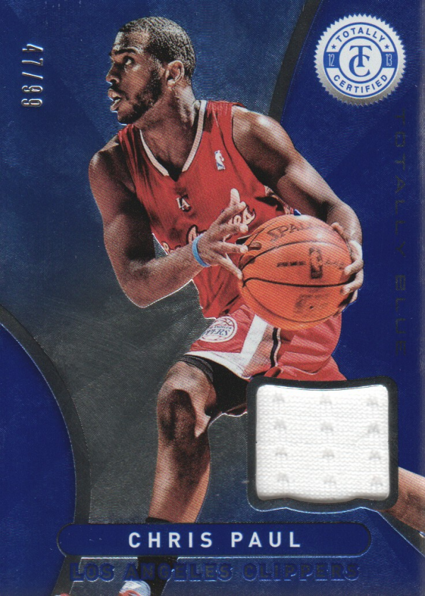 2012-13 Totally Certified Blue Materials #13 Chris Paul/99