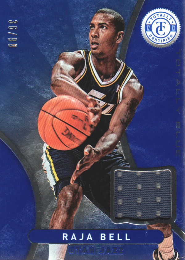 2012-13 Totally Certified Blue Materials #100 Raja Bell/99