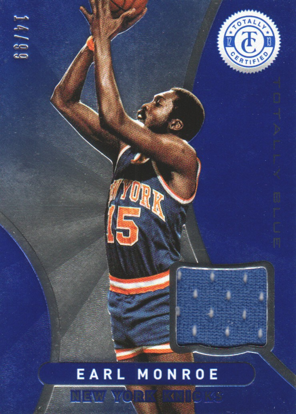 2012-13 Totally Certified Blue Materials #121 Earl Monroe/99