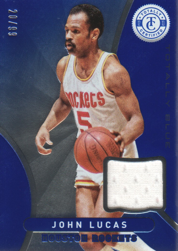 2012-13 Totally Certified Blue Materials #142 John Lucas/99
