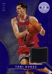 2012-13 Totally Certified Blue Materials #181 Toni Kukoc/99