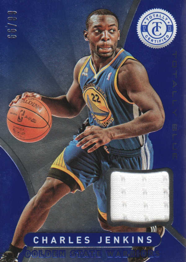 2012-13 Totally Certified Blue Materials #187 Charles Jenkins/99