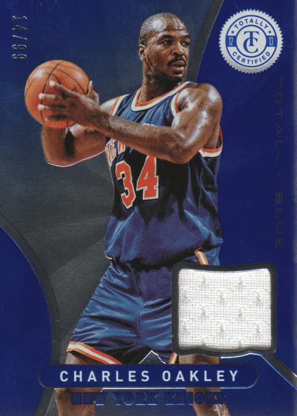 2012-13 Totally Certified Blue Materials #199 Charles Oakley/99