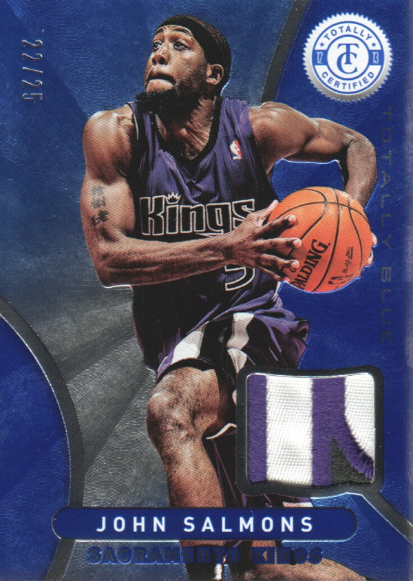 2012-13 Totally Certified Blue Materials Prime #26 John Salmons/25