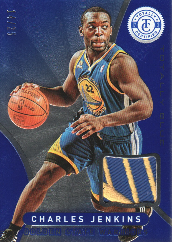 2012-13 Totally Certified Blue Materials Prime #187 Charles Jenkins/25