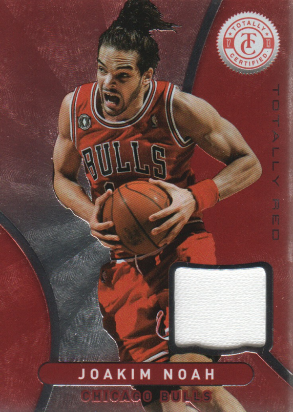 2012-13 Totally Certified Red Materials #23 Joakim Noah