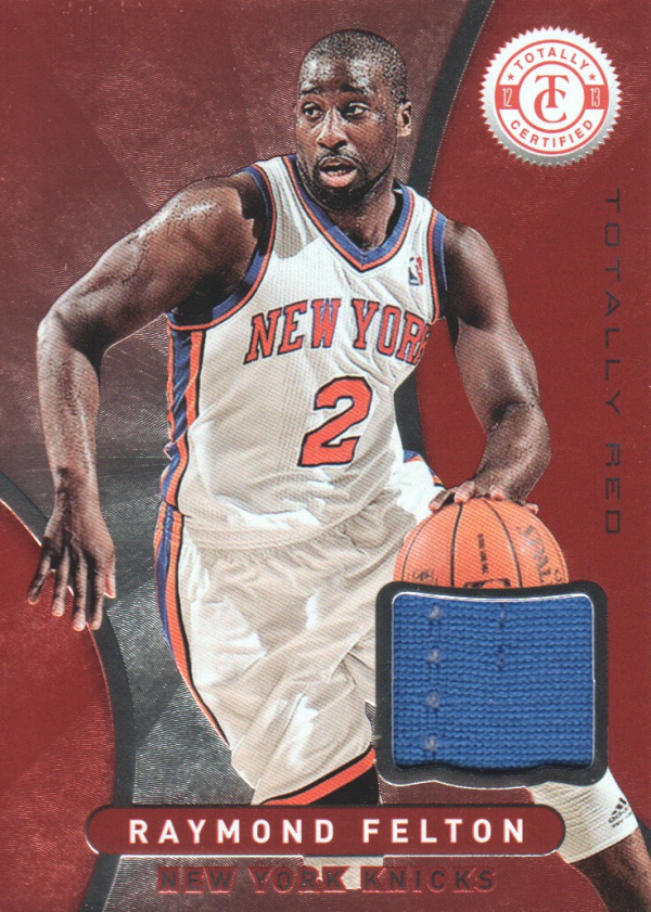 2012-13 Totally Certified Red Materials #45 Raymond Felton