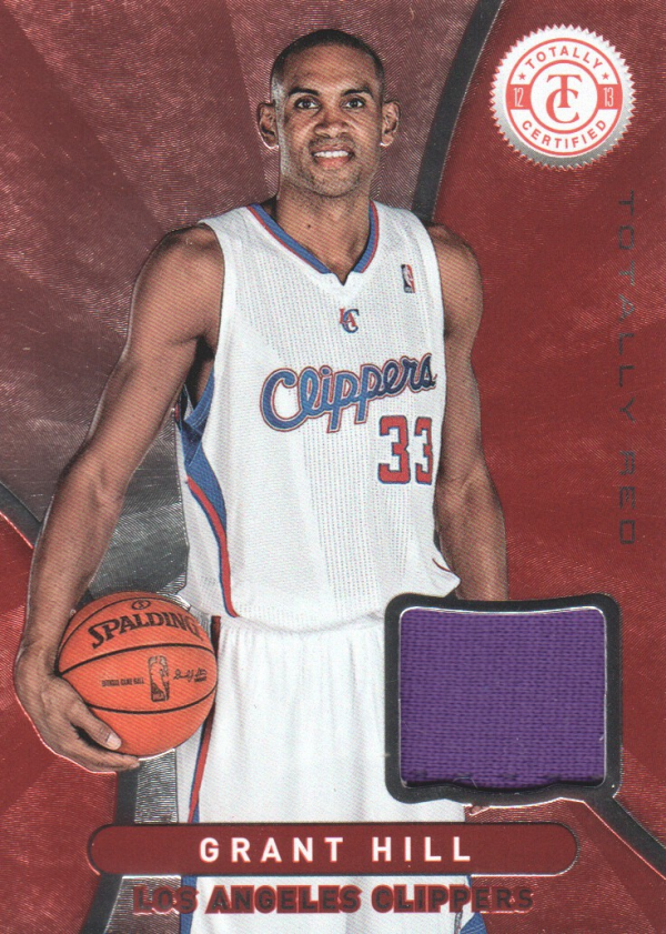 2012-13 Totally Certified Red Materials #65 Grant Hill
