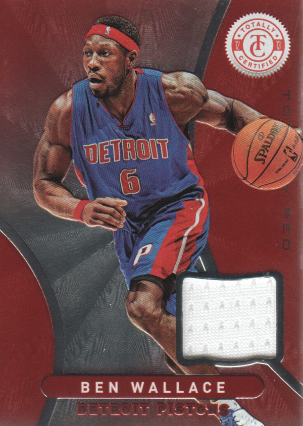 2012-13 Totally Certified Red Materials #118 Ben Wallace