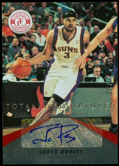 2012-13 Totally Certified Red Autographs #27 Jared Dudley