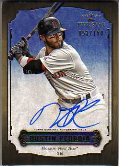 2012 Topps Five Star Active Autographs #DP Dustin Pedroia/150