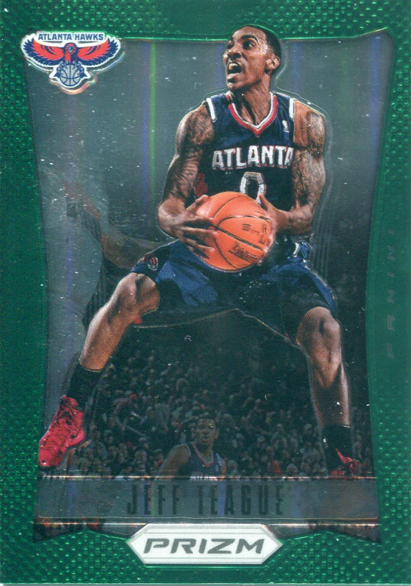 2012-13 Panini Prizm Prizms Green #50 Jeff Teague