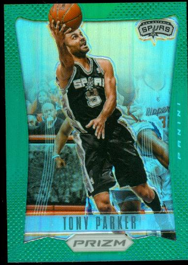 2012-13 Panini Prizm Prizms Green #120 Tony Parker