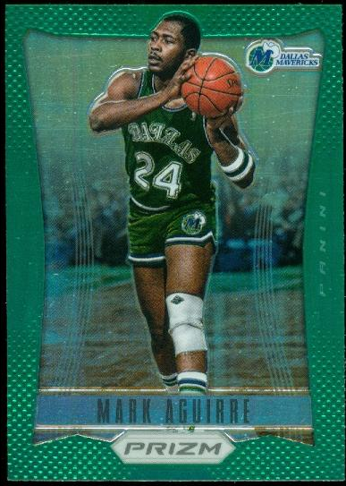 2012-13 Panini Prizm Prizms Green #170 Mark Aguirre