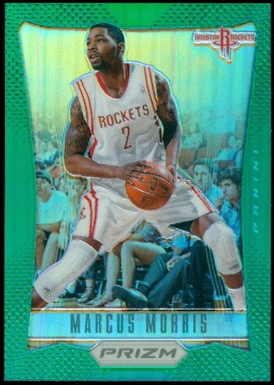 2012-13 Panini Prizm Prizms Green #215 Marcus Morris