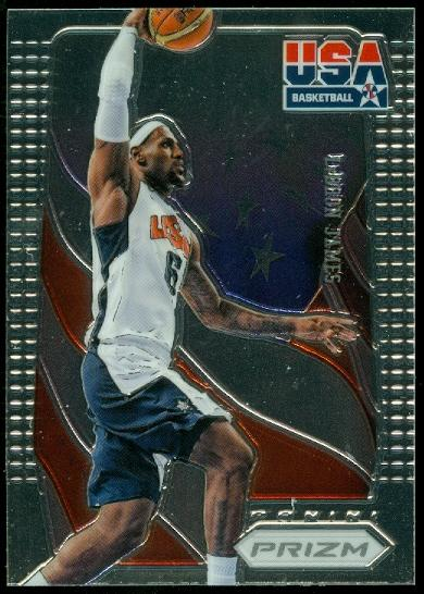 2012-13 Panini Prizm USA Basketball #3 LeBron James