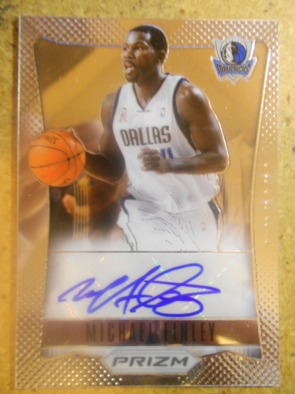 2012-13 Panini Prizm Autographs #29 Michael Finley