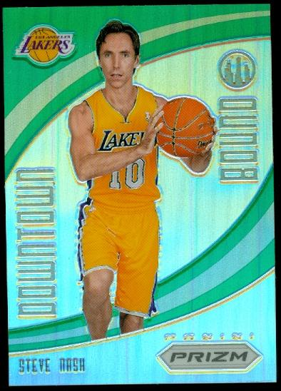 2012-13 Panini Prizm Downtown Bound Prizms Green #4 Steve Nash