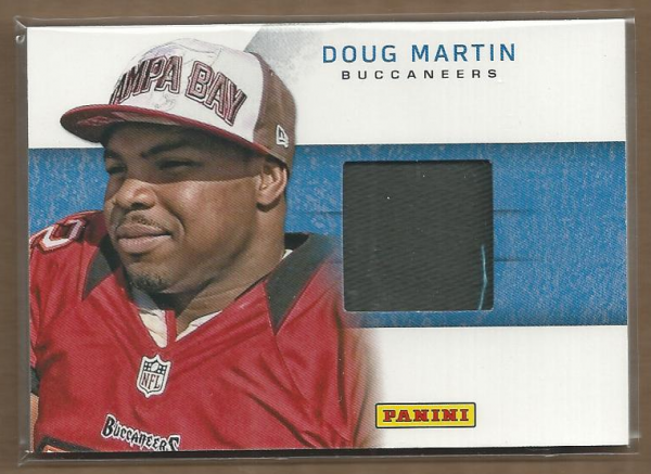 2012 Panini Black Friday Rookie Materials Hats #6 Doug Martin
