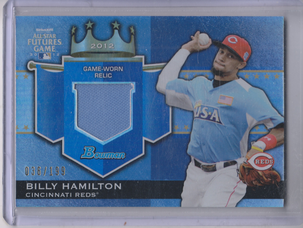 2012 Bowman Draft Future's Game Relics #BH Billy Hamilton