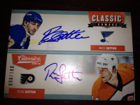 2012-13 Classics Signatures Classic Combos Dual Autographs #28 Rich Sutter/100/Ron Sutter