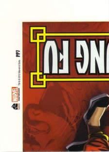 2012 Marvel Bronze Age Dual-Sided Posters #PP7 Warriors of Kung-Fu/Hero for Hire
