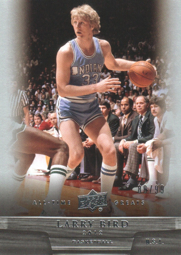2012 Upper Deck All-Time Greats #38 Larry Bird