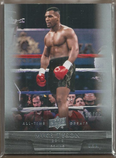 2012 Upper Deck All-Time Greats #91 Mike Tyson